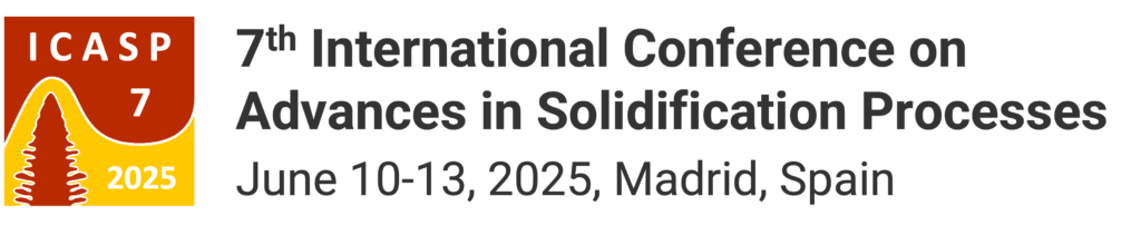 7th International Conference on Advances in Solidification Processes 2025